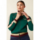 Chaquetas Mujer Chaqueta KING LOUIE Lila Coljack Botanical Green