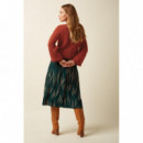 Faldas Falda KING LOUIE Juno Pine Green - Twirl