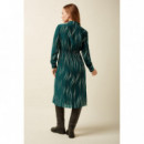 Vestidos Vestido KING LOUIE Mina Pine Green - Twirl