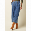 Pantalones Mujer Pantalón KING LOUIE Melody Culotte Stone Denim