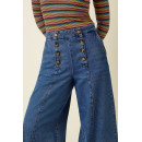 Pantalones Mujer Pantalón KING LOUIE Melody Culotte Stone Denim