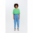 Camisetas Mujer Camiseta CKS Eldodeep Light Green