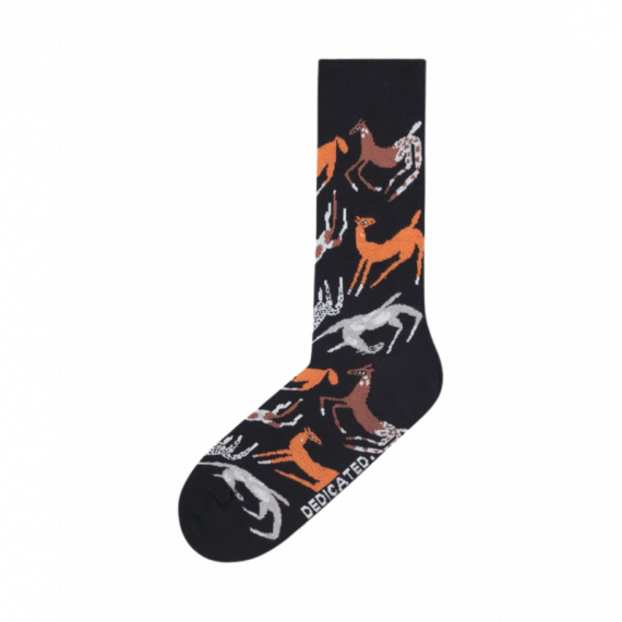 Calcetines DEDICATED Sigtuna Mustang Party Black