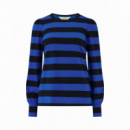 SUGARHILL BRIGHTON Camisetas Mujer Camiseta Sugarhill Griselda Blue/black, Stripes