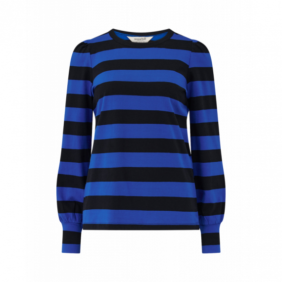 SUGARHILL BRIGHTON Camisetas Mujer Camiseta Sugarhill Griselda Blue/black, Stripes