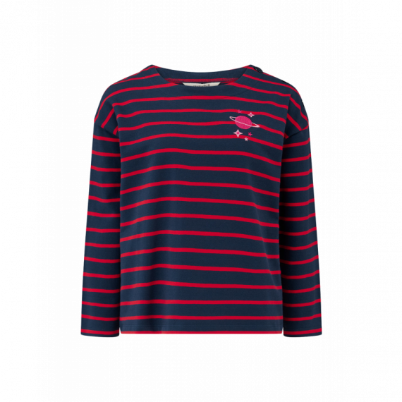 SUGARHILL BRIGHTON Camisetas Mujer Camiseta Sugarhill Celine Navy/red, Planet