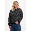 SUGARHILL BRIGHTON Jerséis y Sudaderas Jersey Sugarhill Gerri Black/off White, Heart Explosion