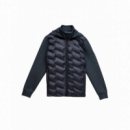 Chaquetas Hombre Chaqueta SALSA JEANS Acolchada Mezcla de Materiales Dark Grey