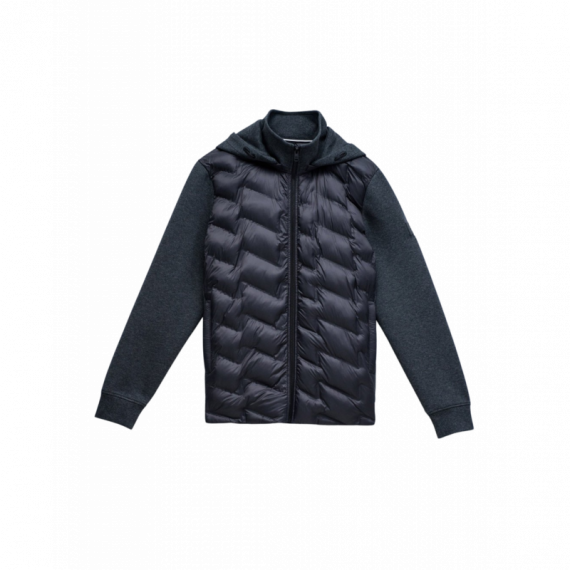 Chaquetas Hombre Chaqueta SALSA JEANS Acolchada Mezcla de Materiales Dark Grey