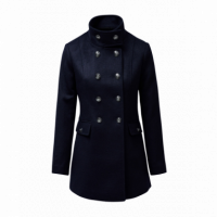 Chaquetas y Abrigos Abrigo SALSA JEANS Paño Dark Blue