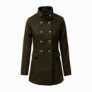 Chaquetas y Abrigos Abrigo SALSA JEANS Paño Medium Brown