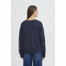 Jerséis y Sudaderas Sudadera ICHI Kasura Total Eclipse