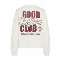 Jerséis y Sudaderas Sudadera ICHI Merella Cloud Dancer