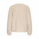 Jerséis y Sudaderas Cárdigan ICHI Blarisa Almond Milk