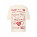 Camisetas Mujer Camiseta ICHI Nabino Birch