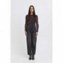 B-YOUNG Camisetas Mujer Top B.young Paloma Barbados