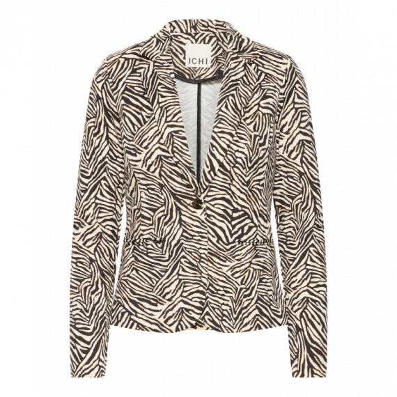 Chaquetas Mujer Blazer ICHI Kate Print Graphic Animal
