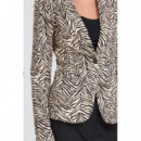Chaquetas Mujer Blazer ICHI Kate Print Graphic Animal
