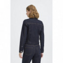 Chaquetas Mujer Chaqueta ICHI Billy Authentic Blue