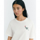 Camisetas Mujer Camiseta THINKING MU Lucía Flor Tm