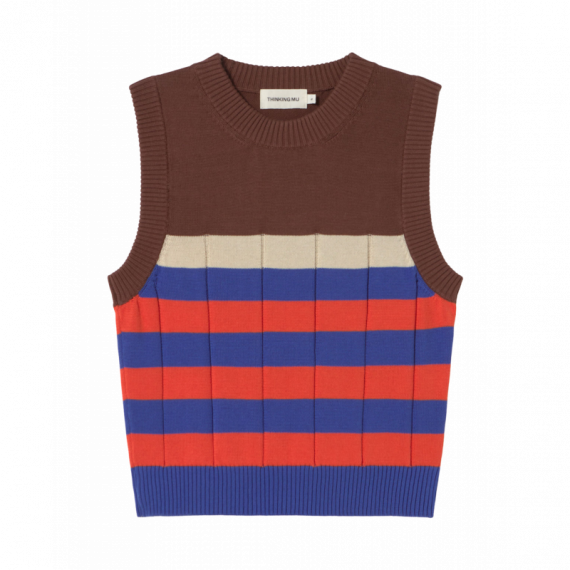 Jerséis y Sudaderas Chaleco THINKING MU Sherry Multicolor Orange