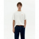 Camisetas Hombre Camiseta THINKING MU Aaron Sol Espalda Rojo