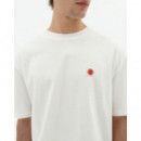 Camisetas Hombre Camiseta THINKING MU Aaron Sol Espalda Rojo