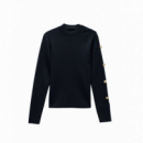 Jerséis y Sudaderas Jersey SALSA JEANS Punto con Botones Dorados