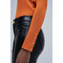 Jerséis y Sudaderas Jersey SALSA JEANS Punto Básico Naranja