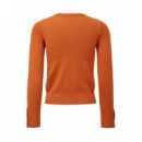 Jerséis y Sudaderas Jersey SALSA JEANS Punto Básico Naranja