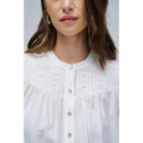 Blusas y Camisas Blusa SALSA JEANS Bordados Light Pearl