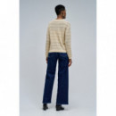 Jerséis y Sudaderas Jersey SALSA JEANS Punto con Brillo Medium Pearl