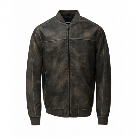 Chaquetas Hombre Chaqueta Bomber SALSA JEANS con Capucha Dark Brown