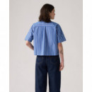 Camisas y Tops Camisa Levi's® Harlie Crop Double Dutch Stripe Nautical Blue  LEVI'S