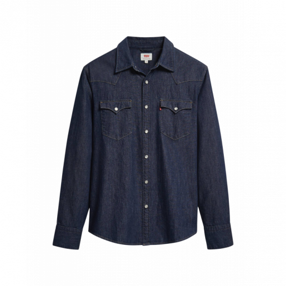 Camisas Camisa Levi's® Estándar Western Barstow Red Cast Rinse Marbled  LEVI'S