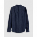 Camisas Camisa Levi's® Estándar Western Barstow Red Cast Rinse Marbled  LEVI'S