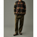 Pantalones Pantalón ANERKJENDT Akjakob Forest Night