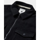 Chaquetas Hombre Sobrecamisa ANERKJENDT Akhanky Caviar