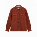 Chaquetas Hombre Sobrecamisa ANERKJENDT Akoscar Chili Oil