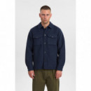 Chaquetas Hombre Sobrecamisa ANERKJENDT Akoscar Sky Captain