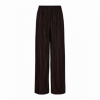 Pantalones Pantalón NÜMPH Nucassy Plisse Black Coffee
