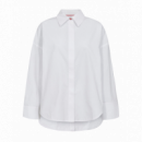 Blusas y Camisas Camisa NÜMPH Numenja Bright White