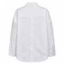 Blusas y Camisas Camisa NÜMPH Numenja Bright White