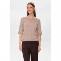 Jerséis y Sudaderas Jersey NÜMPH Nukally Taupe Gray