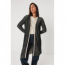 Jerséis y Sudaderas Cárdigan SKFK Badaia Negro