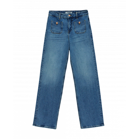 SALSA JEANS Pantalones Mujer Vaqueros Salsa True Straight Medium Wash