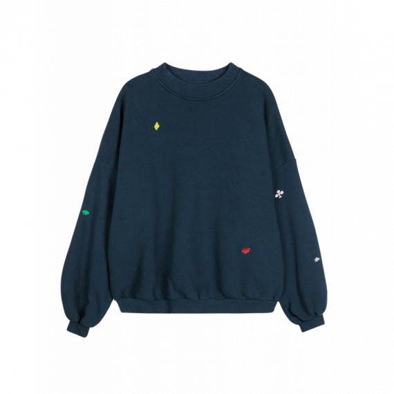 Jerséis y Sudaderas Sudadera BOBO CHOSES Bordados Navy