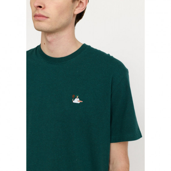 Camisetas Hombre Camiseta REVOLUTION 1425 Piz Darkpetrol