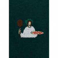 Camisetas Hombre Camiseta REVOLUTION 1425 Piz Darkpetrol