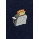 Camisetas Hombre Camiseta REVOLUTION 1425 Toa Navy Melange